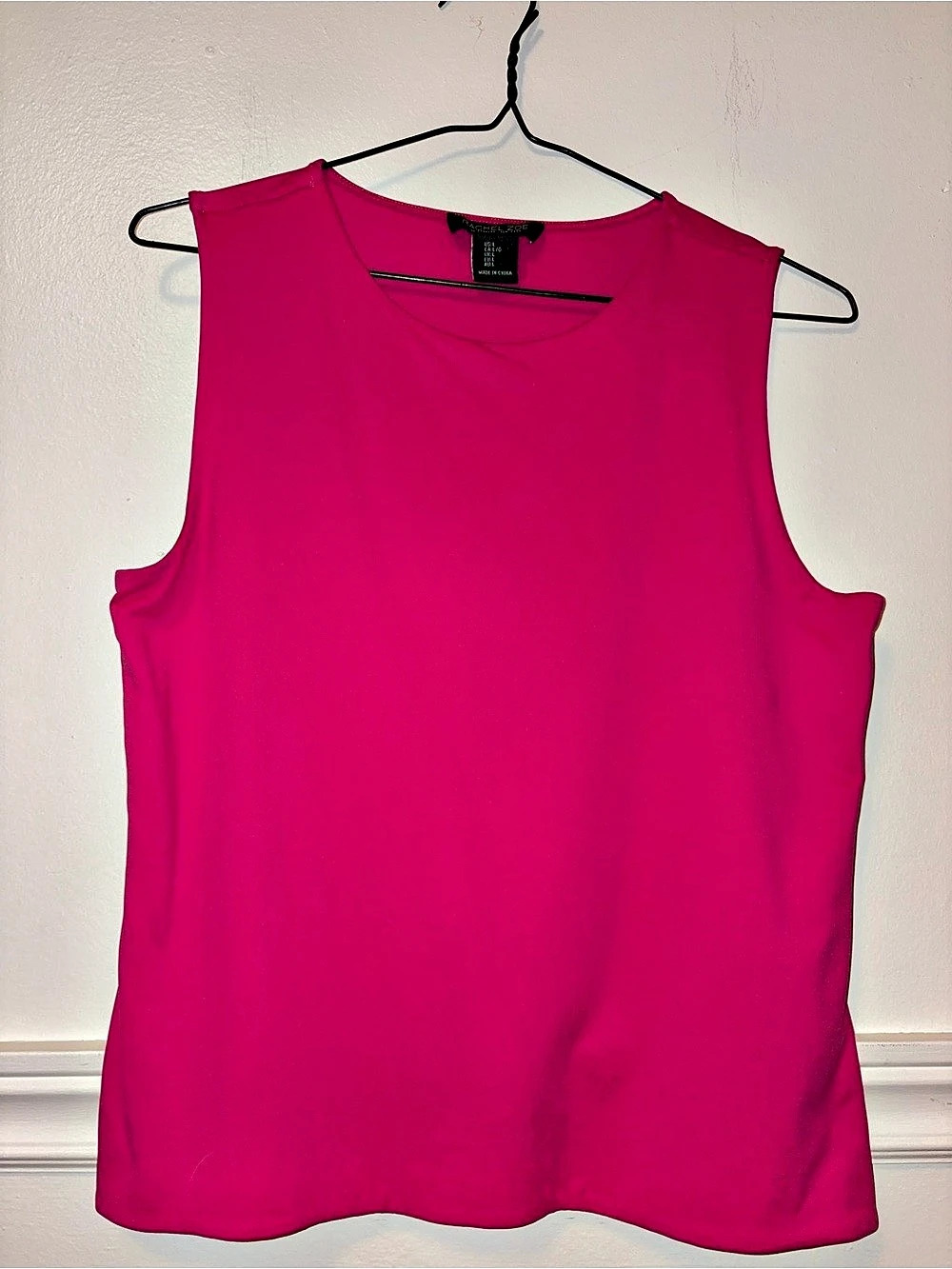 Rachel Zoe Sleeveless Tank Top in Pink Size Large Like New